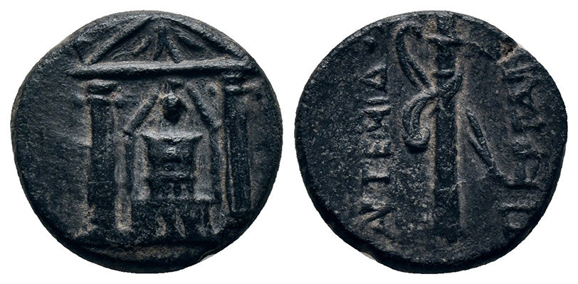 Ancient Greek coin minted in Perge, Pamphlyia in the 3rd Century BC ...