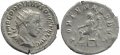 Roman coin of Gordian III AR silver antoninianus - FORTVNA REDVX