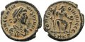 Roman coin of Gratian - CONCORDIA AVGGG - Cyzicus