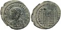 Roman coin of Constantius II as Caesar - PROVIDENTIAE CAESS - Treveri