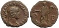 Roman coin of Diocletian and Dikaiosyne - Year 2
