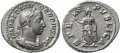 Roman silver coin of Severus Alexander AR silver denarius - SPES PVBLICA