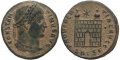 Roman coin of Constantine I - PROVIDENTIAE AVGG - Thessalonica