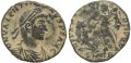 Ancient Roman coin of Valentinian II - REPARATIO REIPVB - Rome