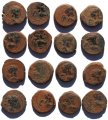 Wholesale lot of coins - 16 coins of the Seleucid King of Syria - Antiochus IX Kyzikenos - Nike