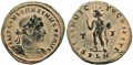 Roman coin of Constantine I - SOLI INVICTO COMITI - London Mint