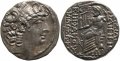 Greek coin of Philip I Philadelphos silver Tetradrachm, 95 - 83BC