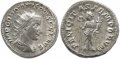 Roman coin of Gordian III AR double denarius