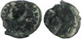 Roman coin of Constans - Strike failure - unusual and nice