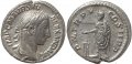 Roman coin of Severus Alexander denarius - PM TRP V COS II PP - RIC 55, RSC 289