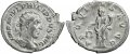Roman coin of Philip I 'the Arab' silver antoninianus - AEQVITAS AVGG