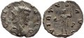 Roman coin of Gallienus antoninianus - VIRTVS AVG - Rome Mint