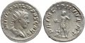 Roman coin of Philip II silver antoninianus - PRINCIPI IVVENT- Prince of the Youth
