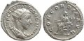 Roman coin of Gordian III AR silver antoninianus - CONCORDIA AVGG