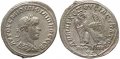 Ancient Roman Provincial coin of Philip II AR Tetradrachm of Antioch, Syria