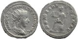 Roman coin of Gordian III AR silver antoninianus - ROMAE AETERNAE