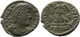 Roman coin of Valens - SECVRITAS REIPVBLICAE - Siscia Mint