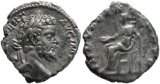 Roman coin of Septimius Severus 193-211AD denarius Indulgentia - Scarce