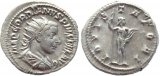 Roman silver coin of Gordian III 238-244AD silver antoninianus - IOVI STATORI