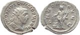 Roman silver coin of Philip I AR silver antoninianus - ANNONA AVGG