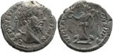 Roman coin of Septimius Severus 193-211AD denarius - Victory