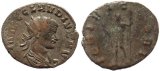 Roman coin of Claudius II Gothicus antoninianus - IOVI VICTORI