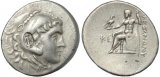 Ancient Greek coin of Alexander III silver tetradrachm - Perga Mint