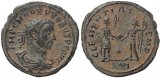 Roman coin of Probus Antoninianus - CLEMENTIA TEMP - Tripolis Mint