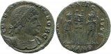 Roman coin of Constantine II - GLORIA EXERCITVS - Antioch