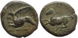 Kainon, Sicily, AE21, circa mid 4th Century BC.