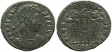 Roman coin of Constans - GLORIA EXERCITVS - Siscia