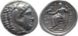 Superb Greek coin - Kings of Macedonia, Alexander III 336-323BC AR silver Tetradrachm - posthumous issue