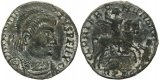 Roman coin of Magnentius AE Centenionalis - GLORIA ROMANORVM - Lugdunum