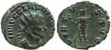 Roman coin of Claudius II Gothicus - VIRTVS AVG
