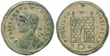 Roman coin of Crispus - PROVIDENTIAE CAESS - Rome