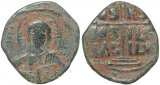 Byzantine coin with Bust of Christ