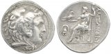 Ancient Macedonian coin of Alexander III 'The Great' AR Tetradrachm - Pella Mint