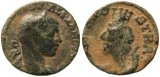 Roman coin of Severus Alexander - Bostra, Decapolis, Arabia - AE18