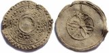 Ancient Roman Votive Lead Mirror 2-4th Century AD