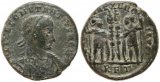 Roman coin of Constantius II 337-361AD GLORIA EXERCITVS - Rome Mint