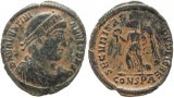 Roman coin of Valentinian I 364-375AD - Constantinople Mint