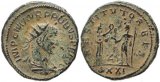 Roman coin of Probus Antoninianus - RESTITVT ORBIS