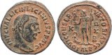 Scarce Roman coin of Licinius I - IOVI CONSERVATORI AVGG - Alexandria Mint