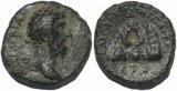 Roman coin of Marcus Aurelius, Caesarea, Cappadocia 166AD Syd 337 var