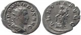 Roman coin of Philip I 'the Arab' silver antoninianus - ANNONA AVGG