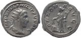 Roman coin of Philip I silver antoninianus - ANNONA AVGG