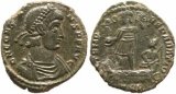 Roman coin of Constans Ae2 20x22mm, Treveri mint