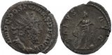 Roman coin of Postumus silver antoninianus - SALVS  AVG