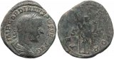 Roman coin of Gordian III AE Sestertius - FELICIT TEMPOR, S-C - RIC 328a, Cohen 73