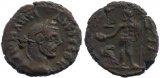 Roman coin of Diocletian Potin Tetradrachm minted in Alexandria, Egypt